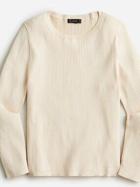 J. CREW Supersculpt ribbed sweater T-shirt